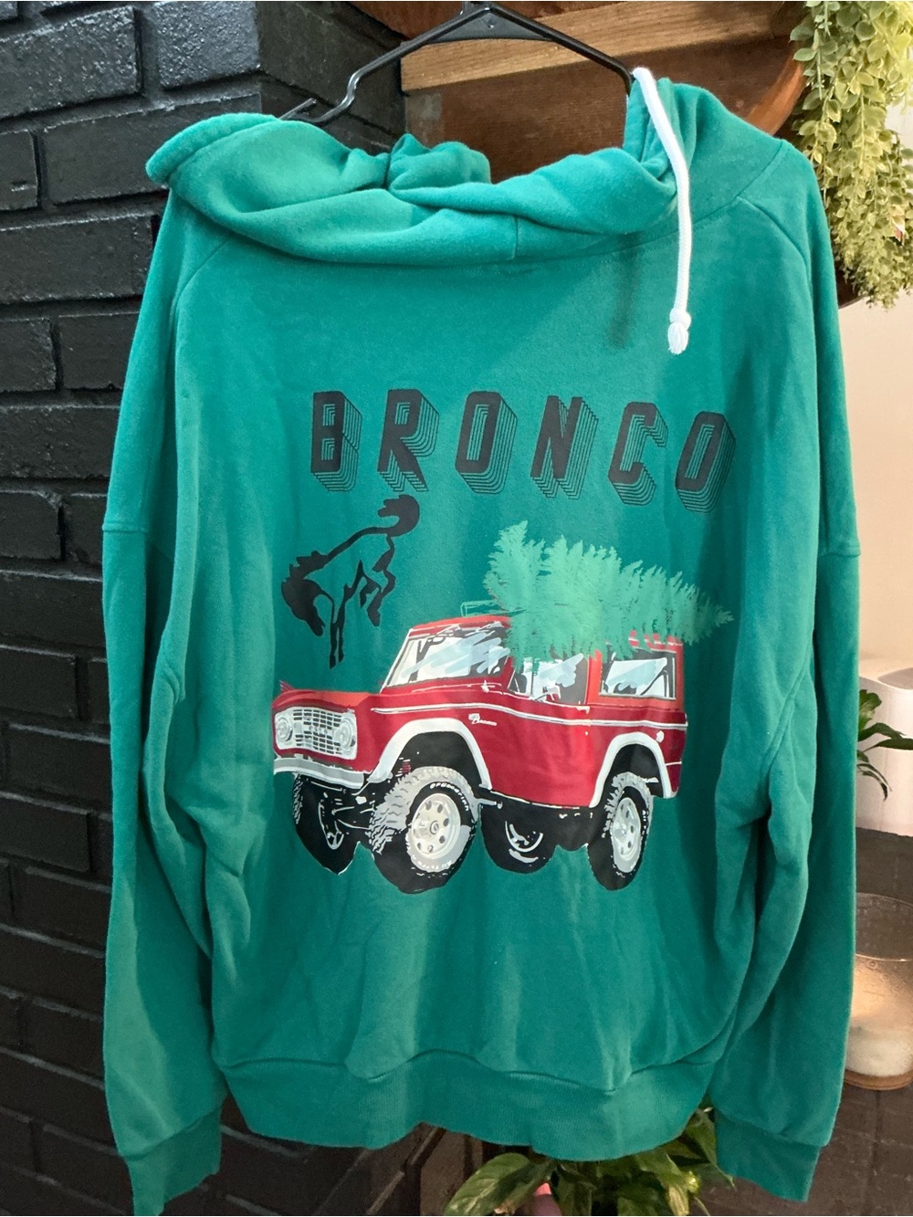 Ford Teal Zip-Up Fleece Jacket